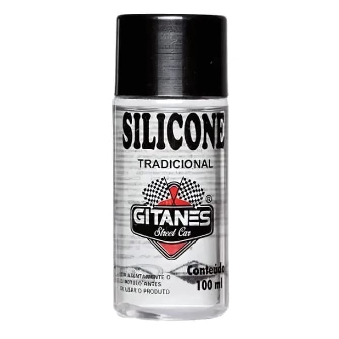 Silicone Líquido Automotivo Gitanes 100ml Produto Automotivo