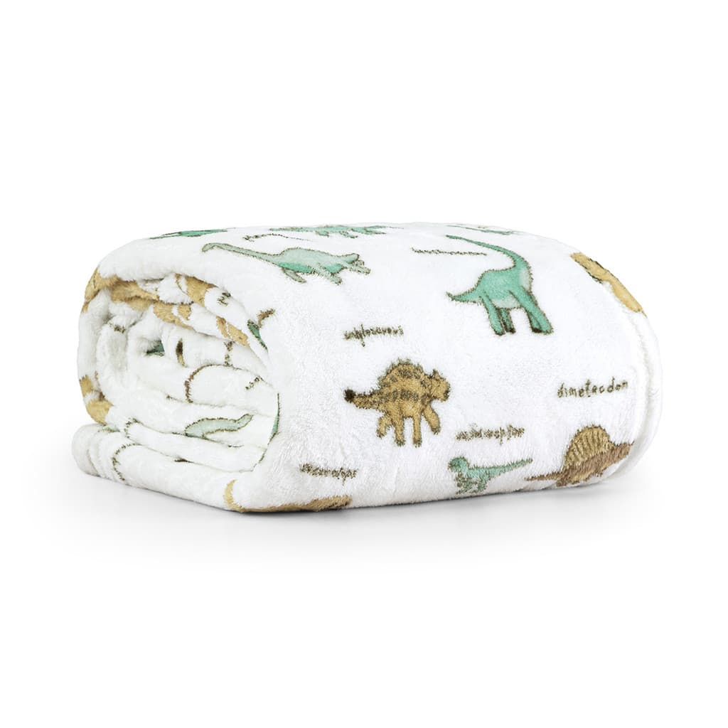 Manta Solteiro Flannel 220g Toque Macio Coberta 2,20x1,50 Infantil Dino Raposa Máquinas Tutti Kids