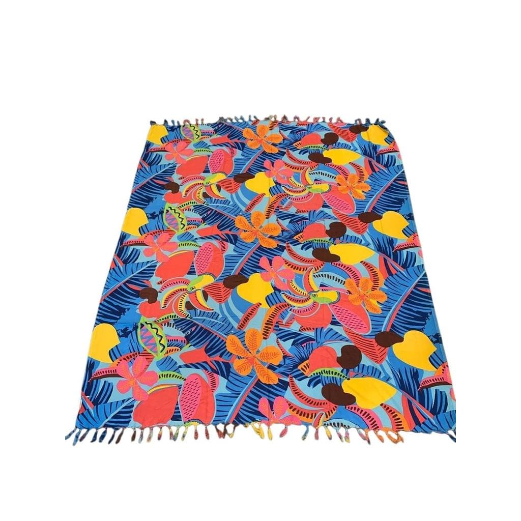 Cangao poliester franjas tropical
