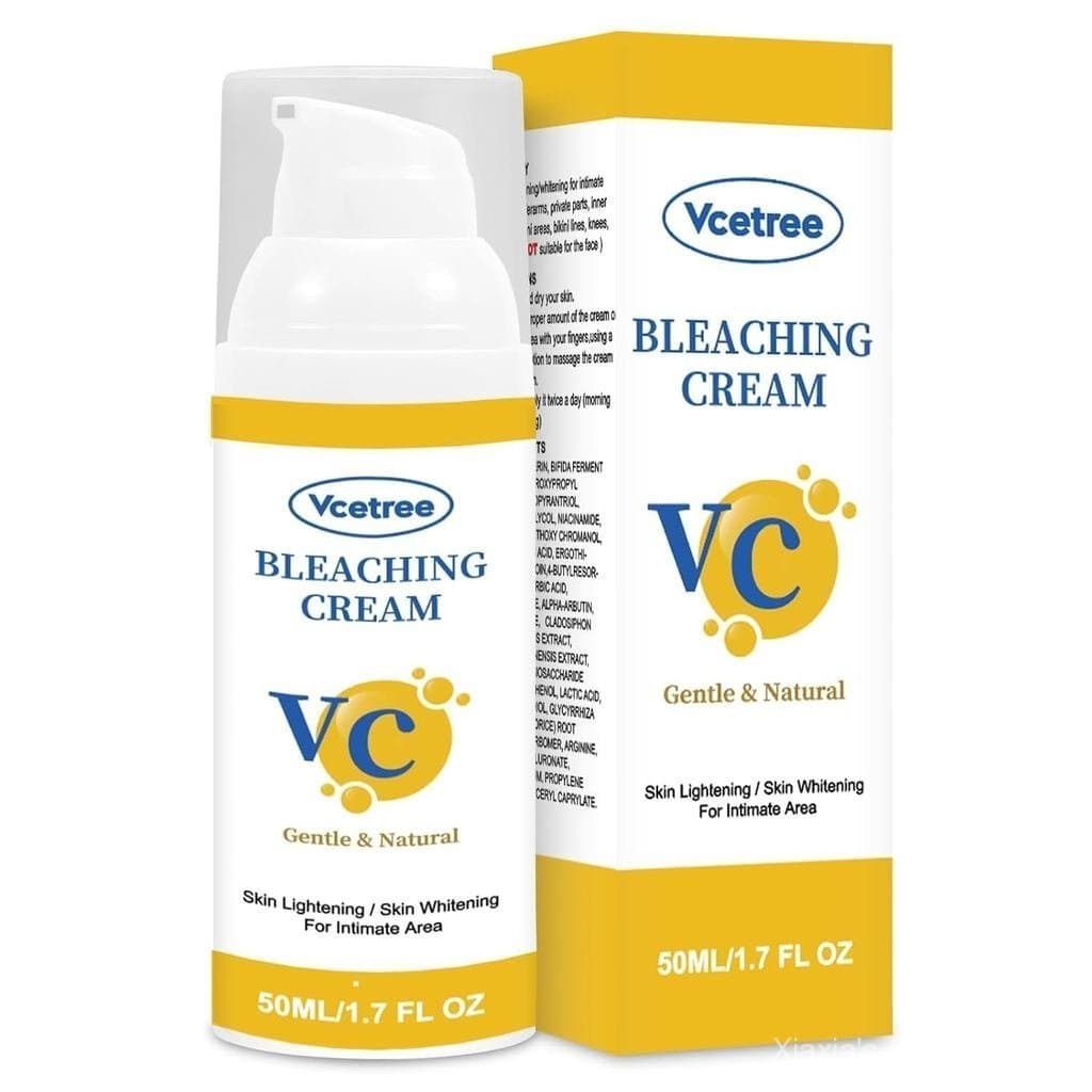 Creme clareador para uso em áreas íntimas do corpo, axilas, joelhos, cotovelos e outras áreas.