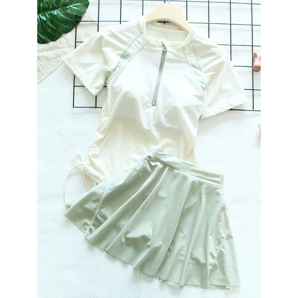 🔥 para Meninas Praia Piscina 🔥 Moda Praia Meninas VENDA QUENTE Maiô com Saia Infantil Meninas E # 39 ; Roupa De Banho