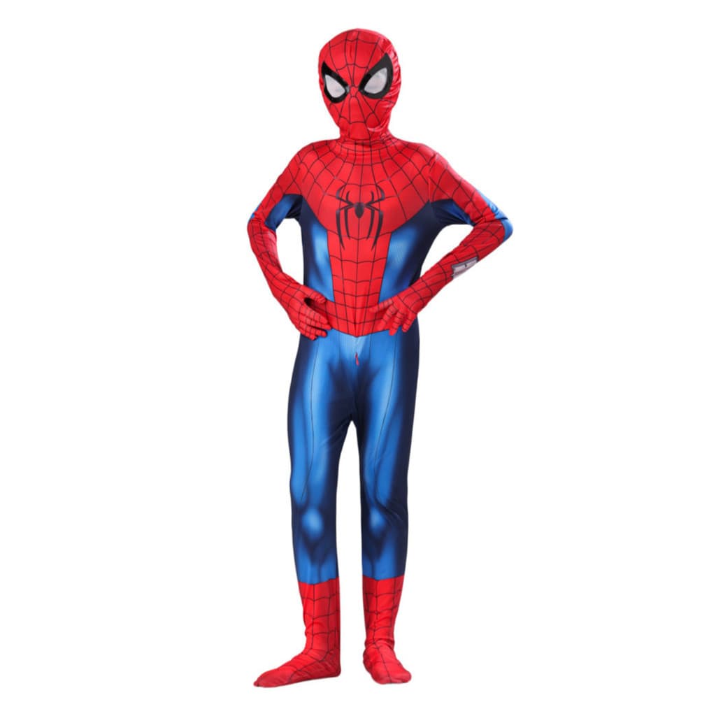 Crianças novo estilo Spiderman novo dia Tightsuit Cosplay traje de Halloween