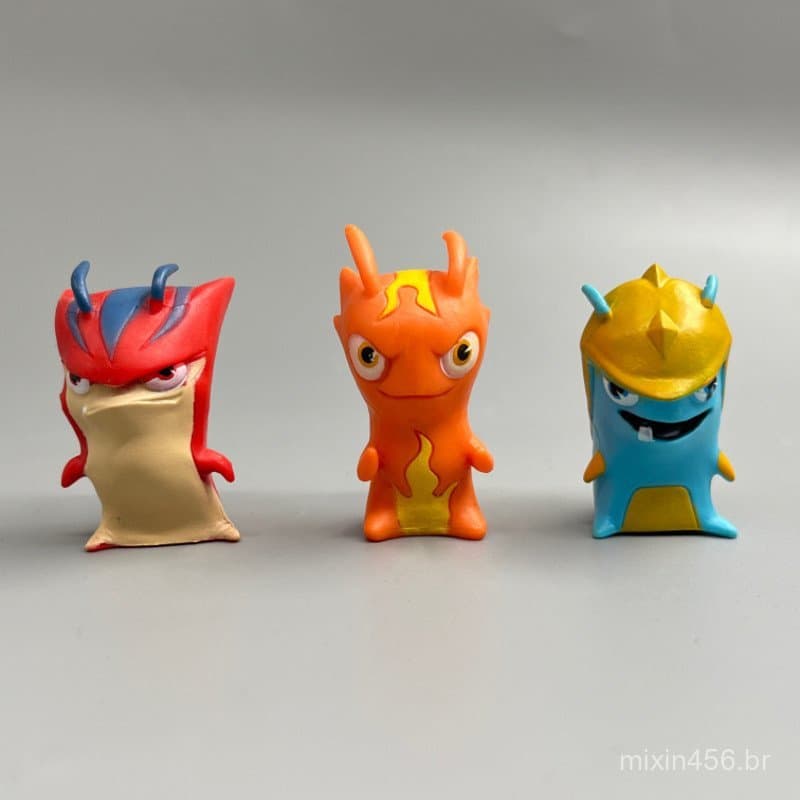Novos produtos de comércio exterior em grande quantidade: Figura de mesa da Slugterra em estoque.