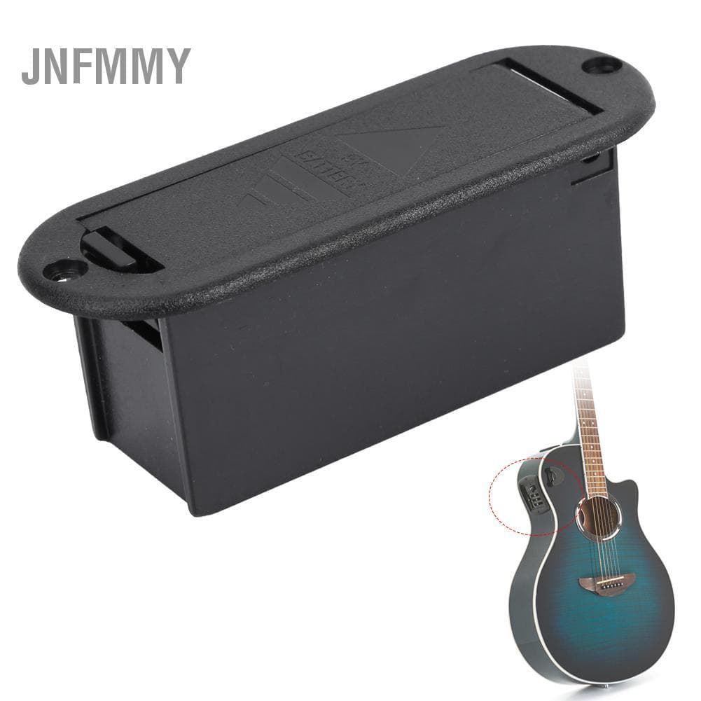 Jnfmmy Jnfmmy HUIOP Bolsa organizadora de bateria de guitarra, caixa macia e firme para captador de baixo elétrico,