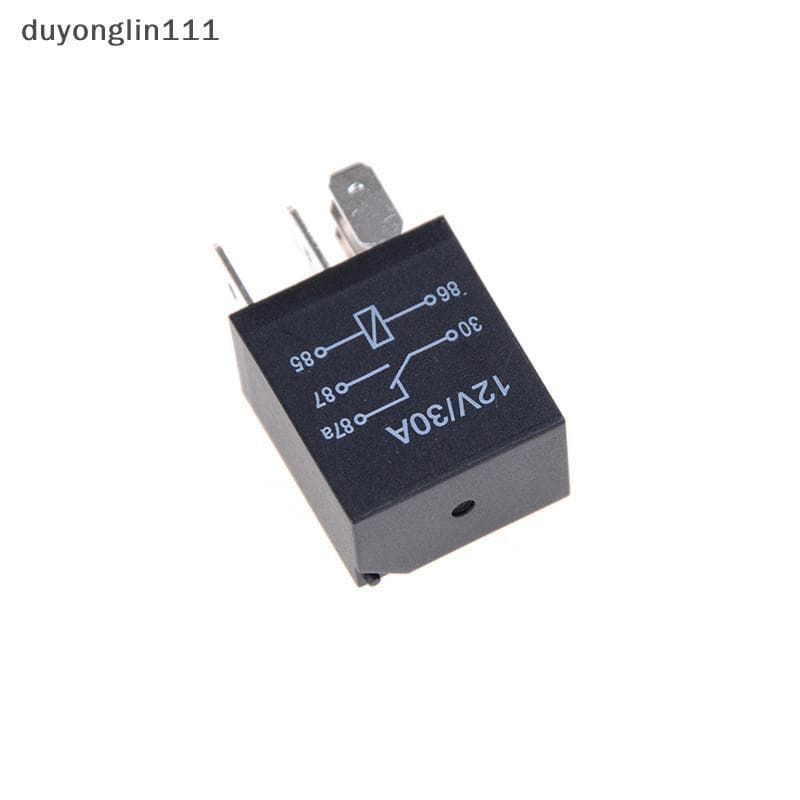 (duyonglin111) DC 12V 5 Pinos 30A Relé De Comutação Automotiva Bicicleta Para Carro Novo