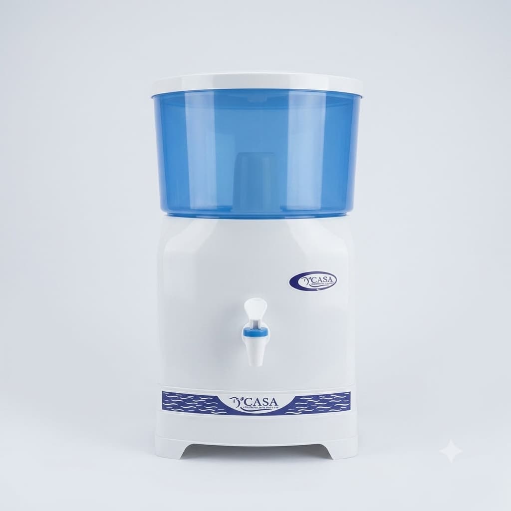 Purificador de Água de Mesa Acqua Fresh - Filtro e Bebedouro Compacto Água Natural
