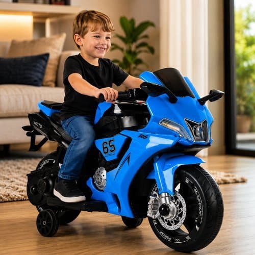 Carro Eletrico Infantil Motor 6v Design Moderno Seguro Divertido Vermelho
