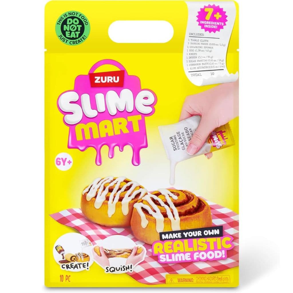 Slime Mart Cinnamon Roll Make Your Slime Food FUN F0213-4