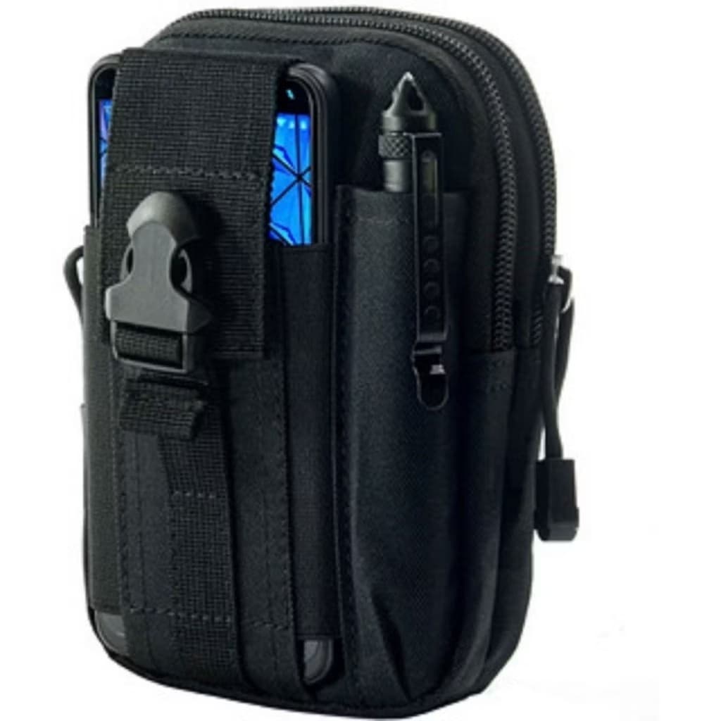 Bolsa Pochete Reforçado Militar Feminino/Masculino com Alça Lateral