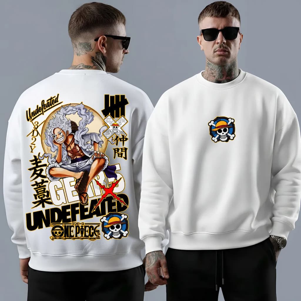 Moletom Careca One Piece Luffy Gear 5 Anime Gola  Bt1092