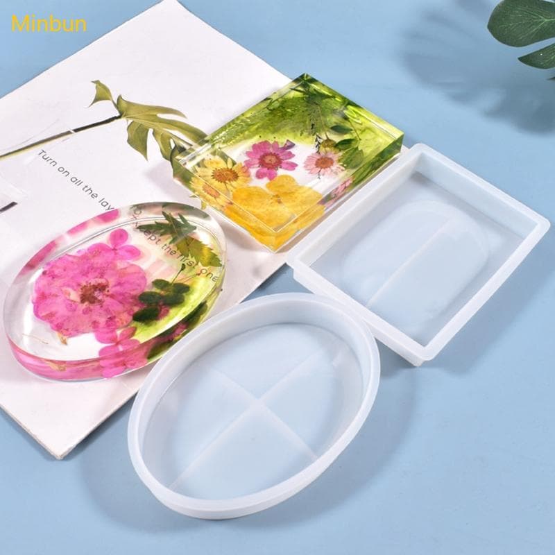 Minbun Suporte Joias Molde Silicone Caixa Armazenamento Fundição