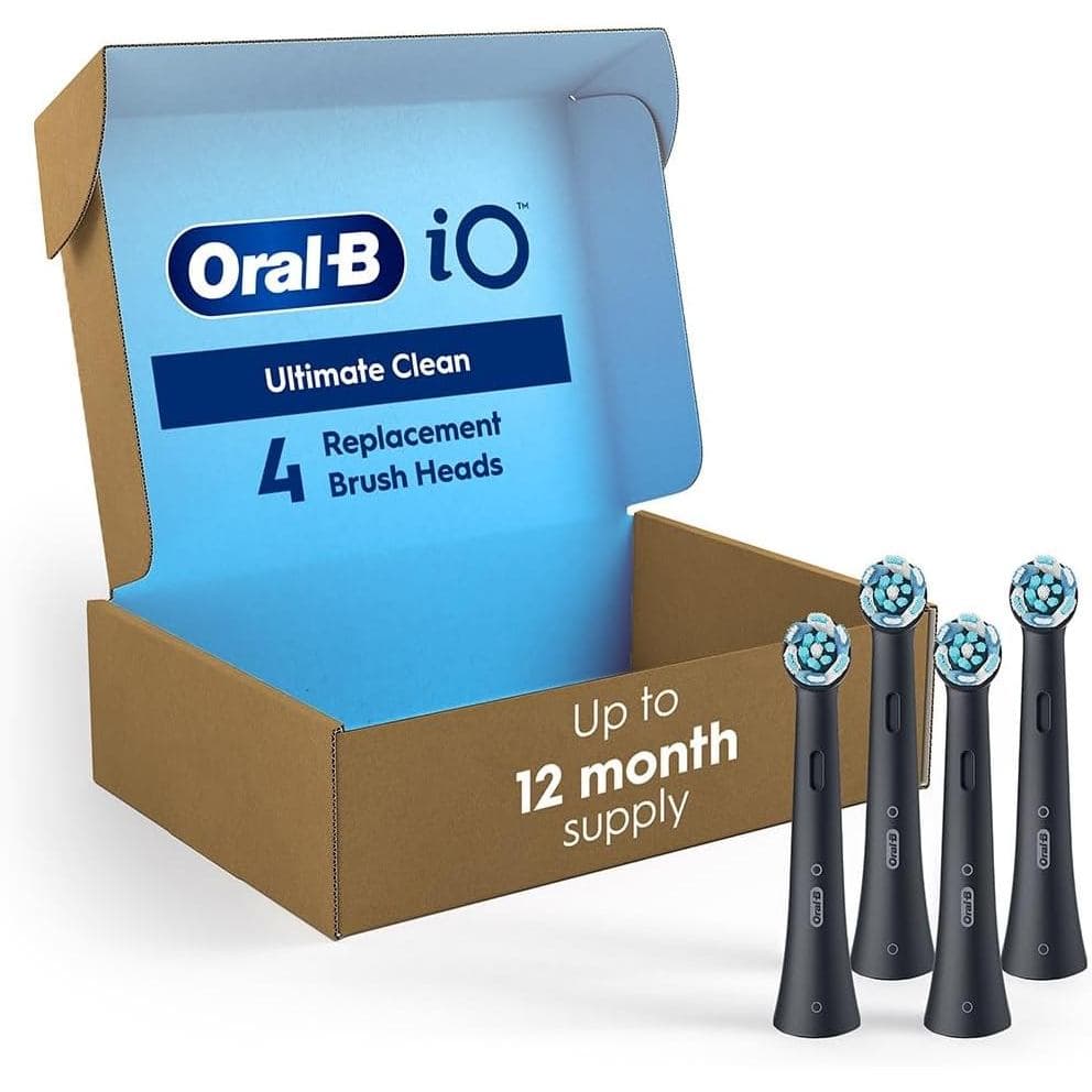 Cabeças de reposição para escova de dentes elétrica Oral-B iO Series Ultimate Clean, compatíveis com escovas elétricas O