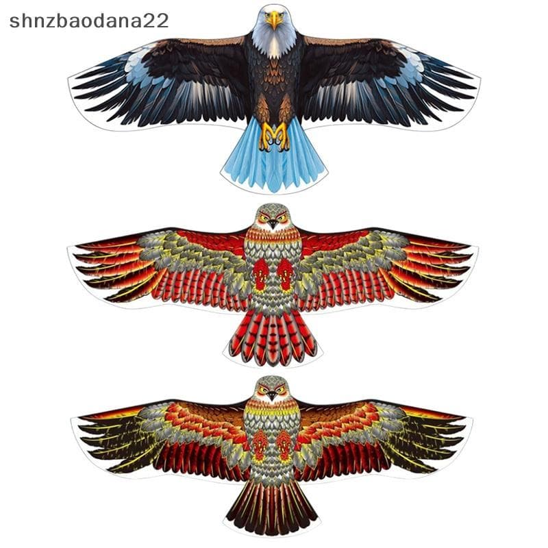 [Shnzd] 1.6/1.8m Águia Gigante Kite Com 100m String Flying Bird Kites Diversão Ao Ar Livre Esportes Jardim Brinquedos Pá