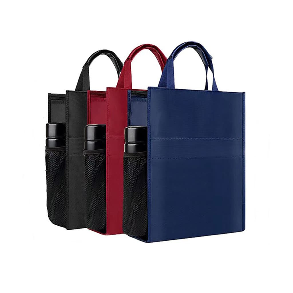 Bolsa Para Documentos Oxford À Prova D'água Com Alça E De Arquivo Vários Bolsos Escritório Negócios , Cabe Em Livros B4