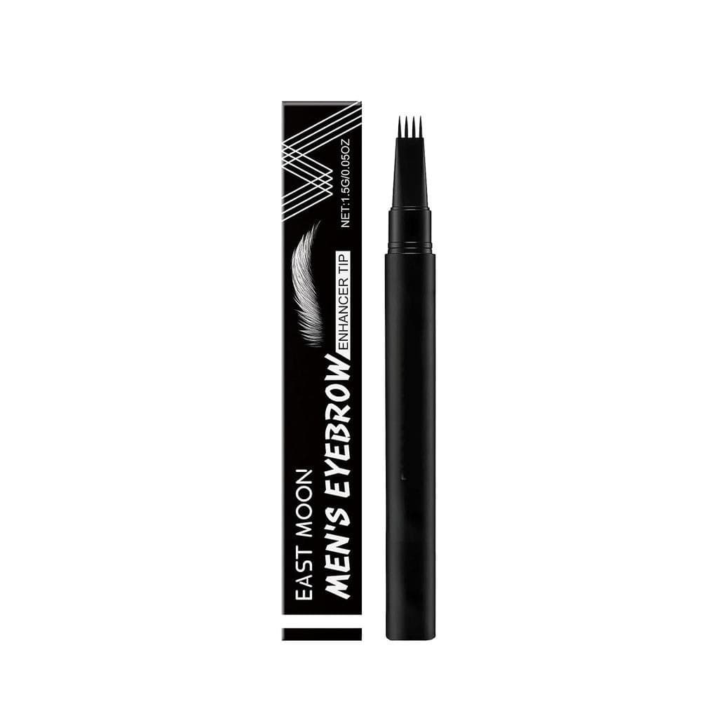 Realçador de Sobrancelhas Masculino, Cor Temporária para Sobrancelhas, Lápis Preenchedor de Barba para Homens, Caneta Mo