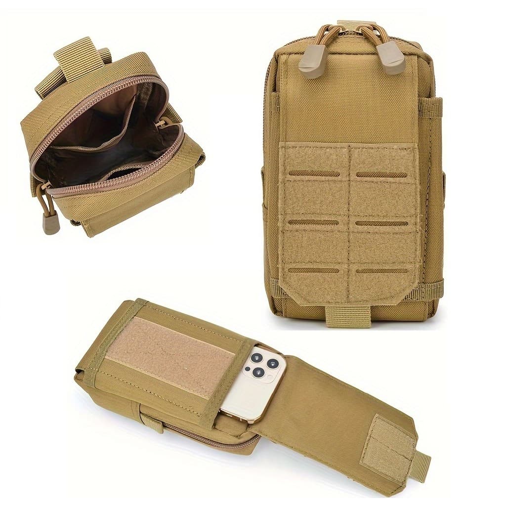 Bolsa De Armazenamento Para Smartphone , Ferramentas MOLLE Cintura Acessórios , Adequada Viagens , Caminhadas , camping