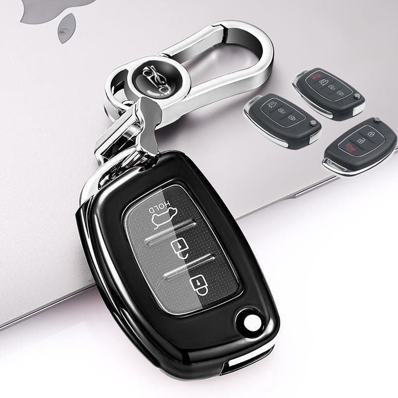 Para Hyundai 2025 HB20/HB20S 2015-2024 Azera/ix35/HB20X Capa Protetora para Chave de Carro Dobrável Acessórios