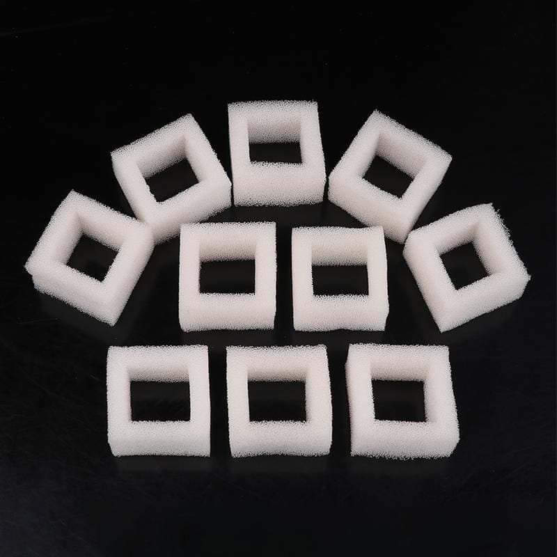 qo 10 Peças Fonte De Água Para Gatos Bomba Filtros De Espuma Compatíveis Com Dispensadores Quadrados Pré-Potável Fresca