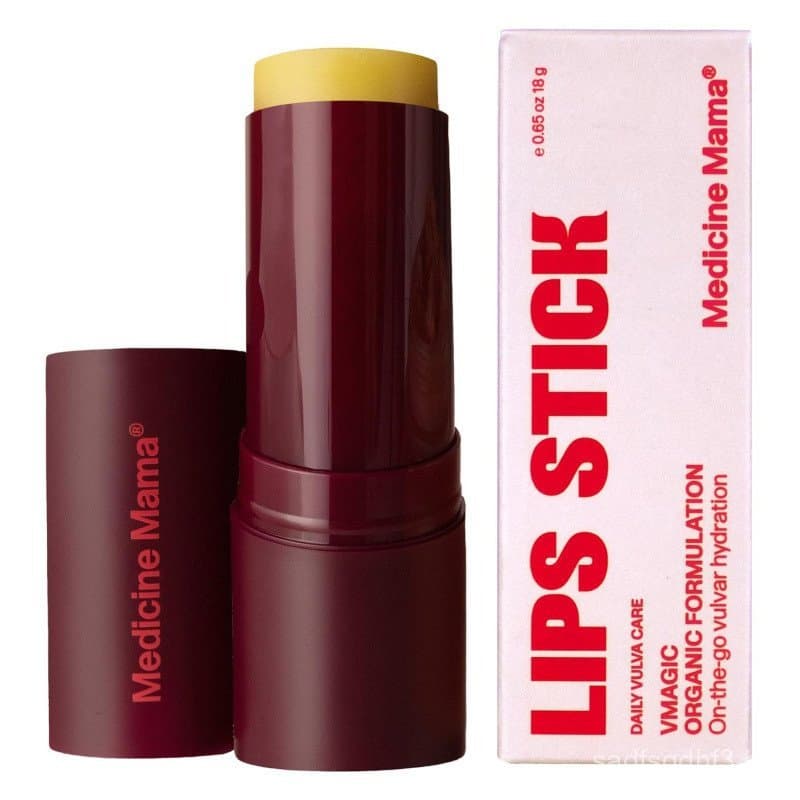 VMAGICbyMedicineMamaLipsStick – Bálsamo Orgânico para a Vulva em Tamanho de Viagem – Cuidado Sem Hormônios, Hidratante V