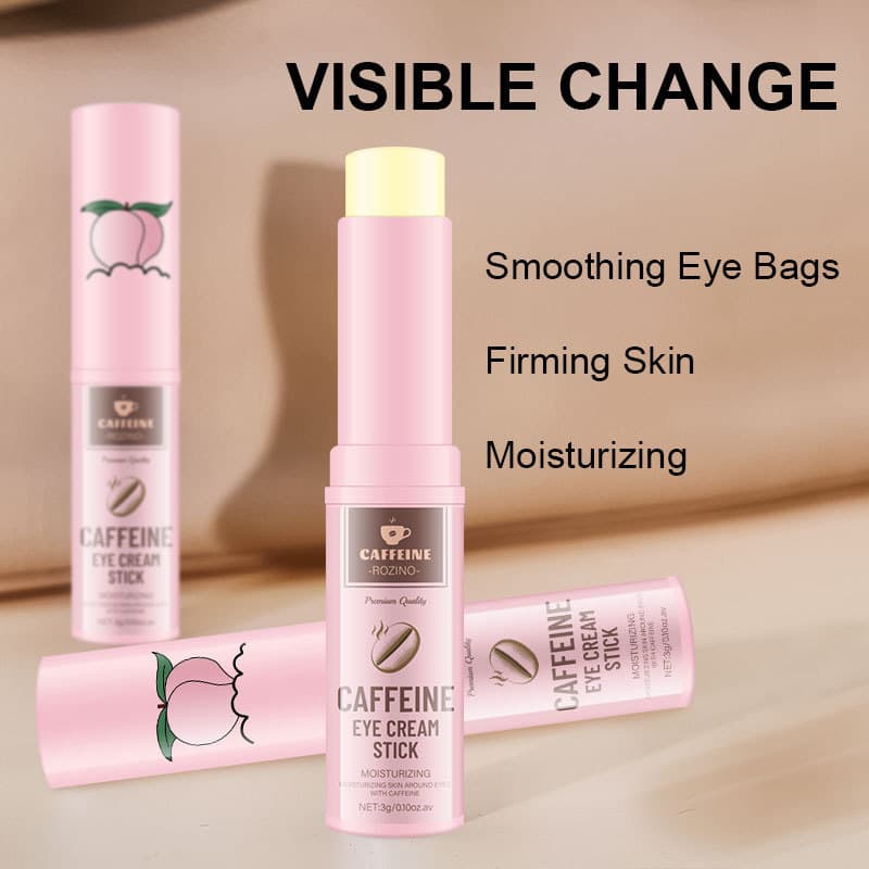 O creme para os olhos com cafeína reduz linhas finas, olheiras e bolsas nos olhos, além de proporcionar firmeza e liftin