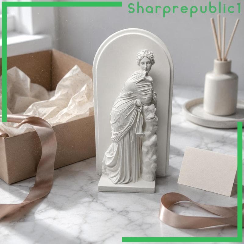 [Sharprepublic1] Escultura Clássica De Divindade Em Pedra , Estátua , Decoração De Casa Relevo Elevado