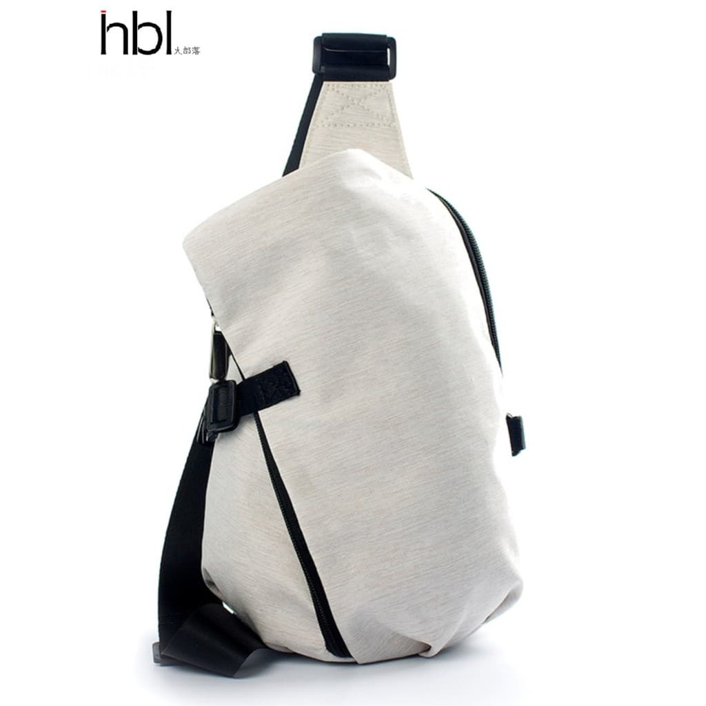 Bolsa mensageiro bolsa de cintura feminina pequena bolsa de peito na moda masculina bolsa de lona Diagonal All-Match nic