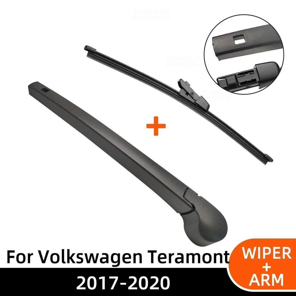 Lâmina E Braço Do Limpador Traseiro Para Volkswagen Teramont 2017-2020 10 " Acessórios-Brisa Carro , Escova De Chuva Jan