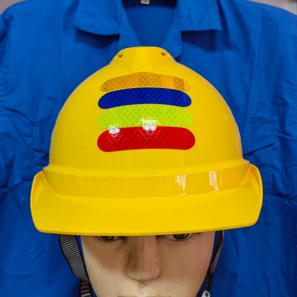 Novo padrão nacional capacete de segurança Material ABS canteiro de obras capacete de construção padrão nacional engross