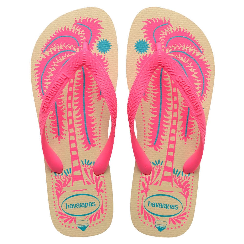 Sandália Havaianas Top Summer Vibes Butt/Rosa Tamanho 35/36 1 Par