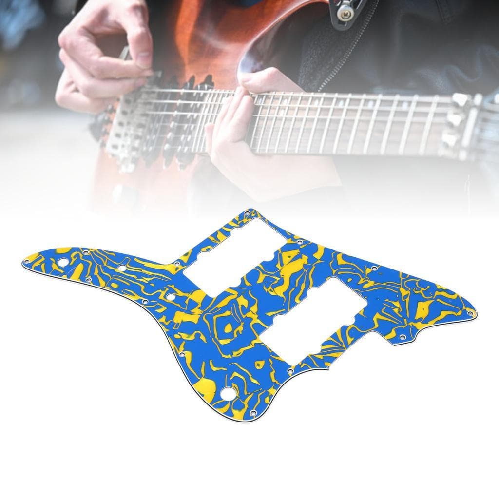 Pickguard de guitarra para guitarras elétricas jazz, peças de reposição, acessórios, suprimentos de instrumentos