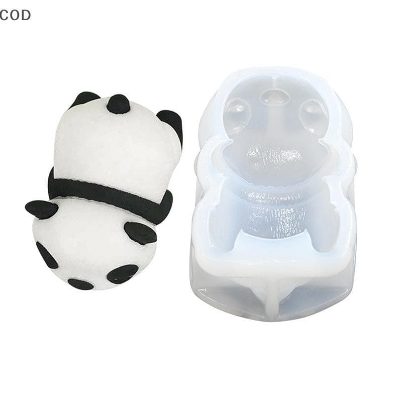 [gla] Molde De Silicone Para Pudim De Leite De Panda Fofo , Desenho Animado , Gelatina , Bolo , Decoração De Ferramenta