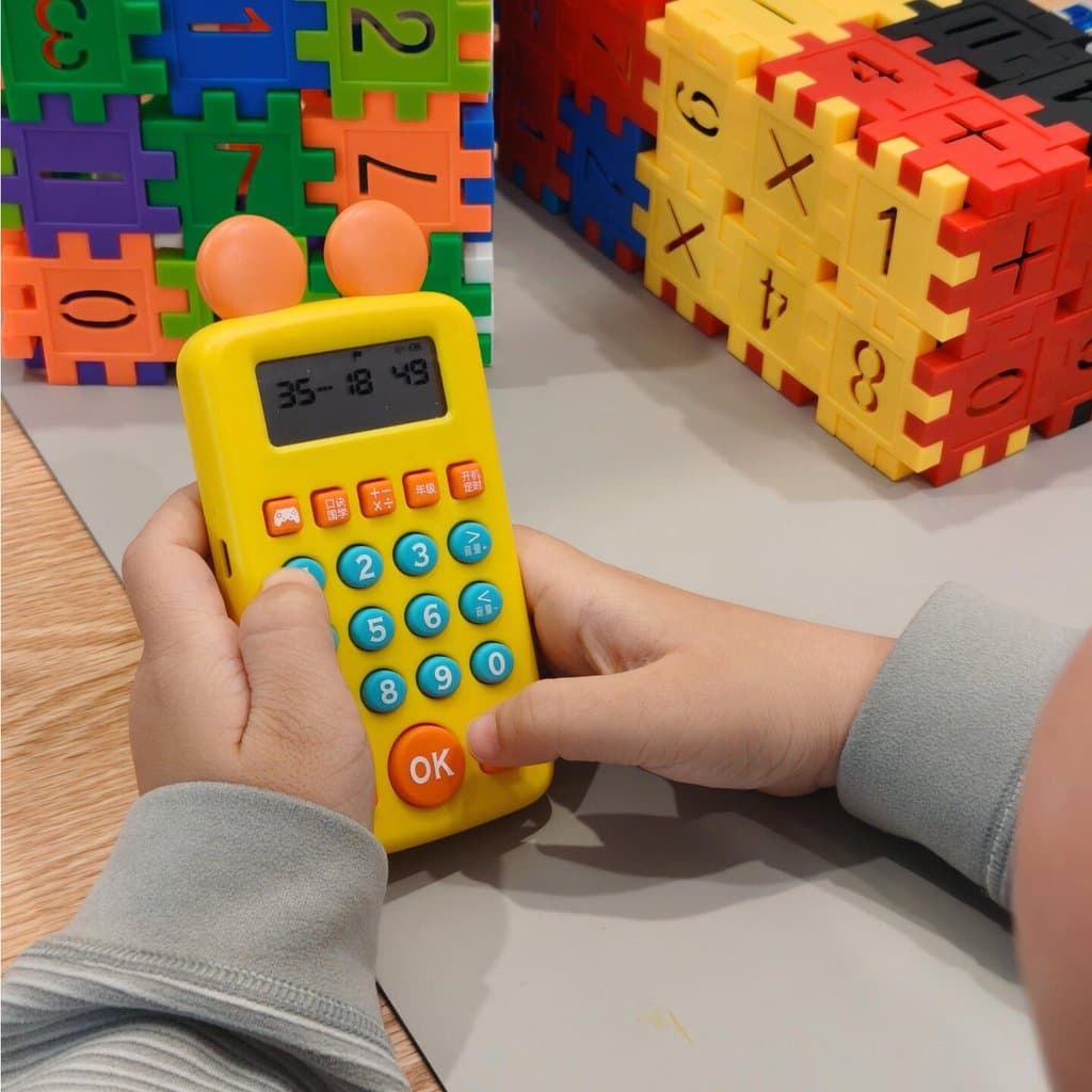 Máquina de exercício aritmético Oral, estudantes da escola primária, adição inteligente, subtração, multiplicação, divis