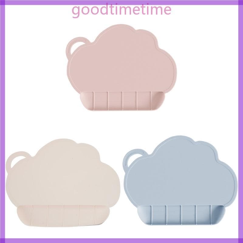 Silicone Nuvem Forma Tablemats Placemat Viagem Jantar Reutilizável Placa Alimentação Bolso Captura