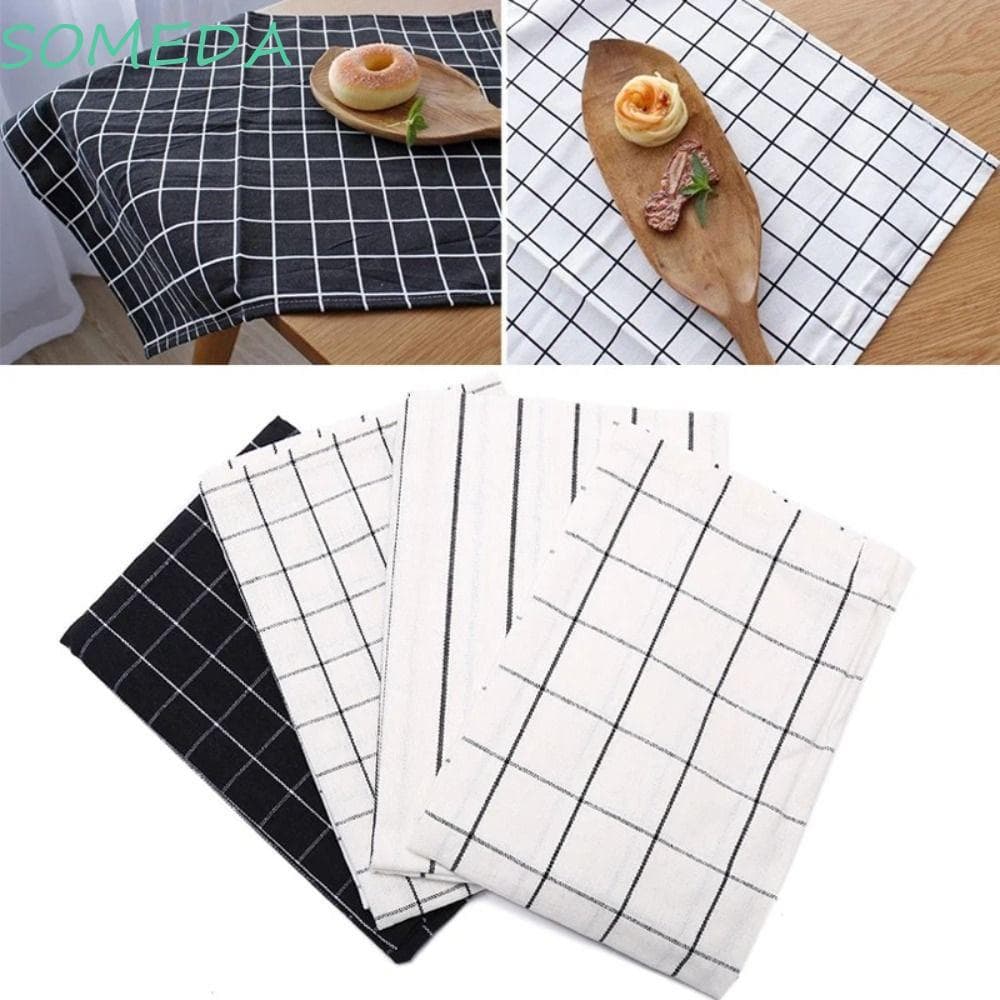 Pano De Limpeza De Pratos SOMEDA , Toalha De Cozinha Impressa De 40x60cm , Guardanapo De Mesa Super Absorvente Macio E F