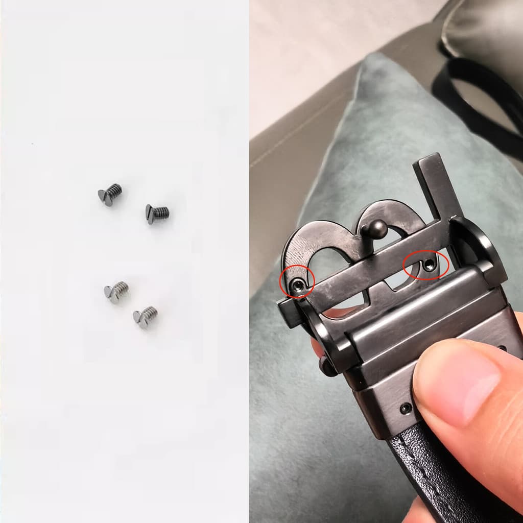 Parafuso de reparo de cinto TB Fivela Parafuso de fixação Babao Cinto B-Buckle Parafuso Acessórios