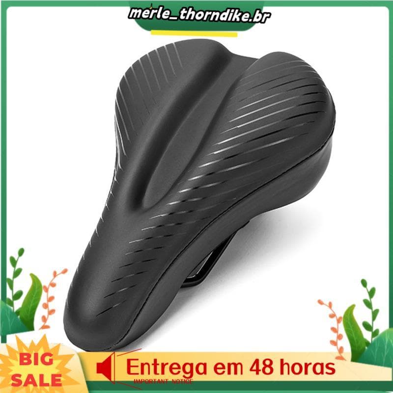 Capa De Selim De Bicicleta PU Respirável Rebote Espuma De Silicone Assento Mountain Bike Almofada Acessórios