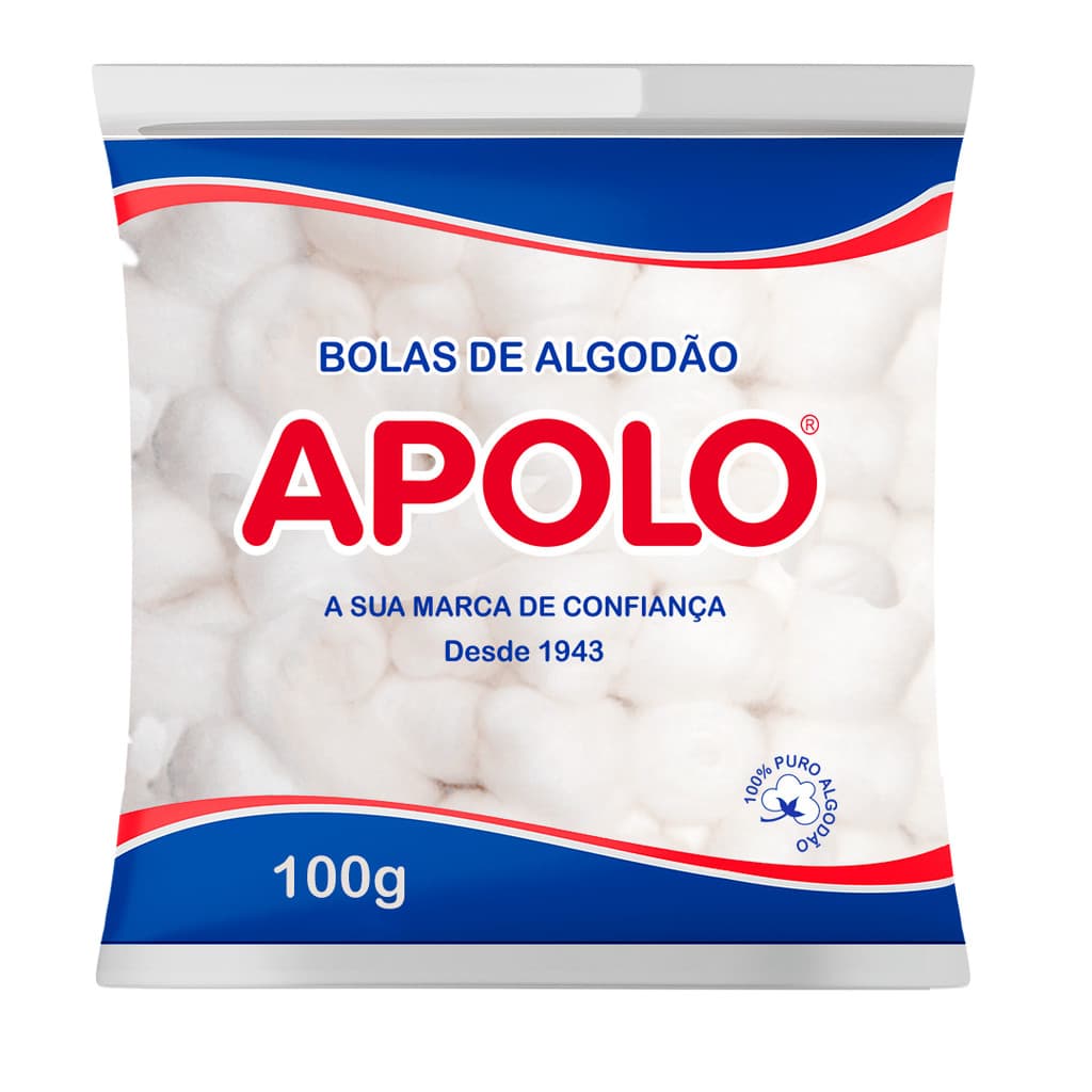APOLLO ALGODAO BOLA -  100G