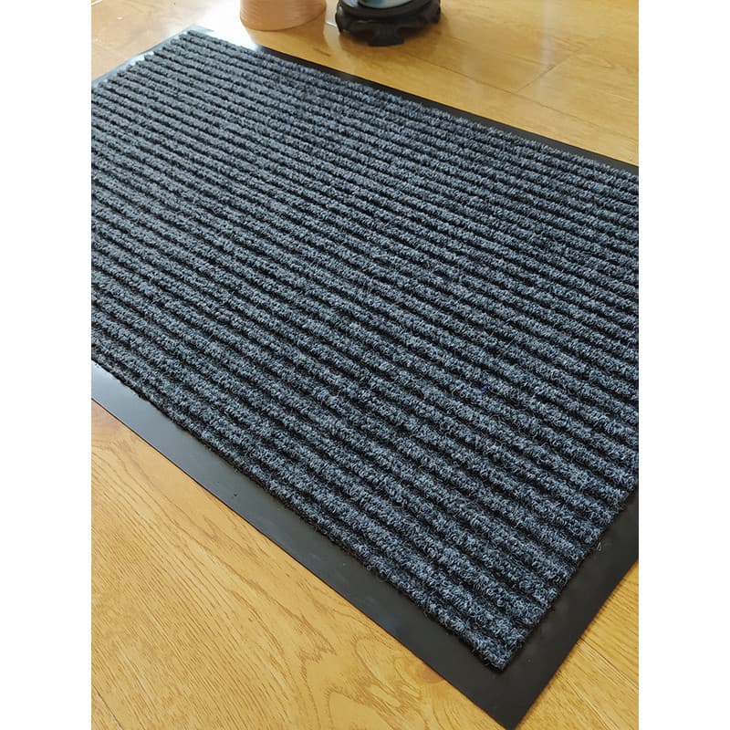 Moderno e minimalista porta sala de estar tapete porta entrada tapete Amazon tapete pé absorver água listras duplas