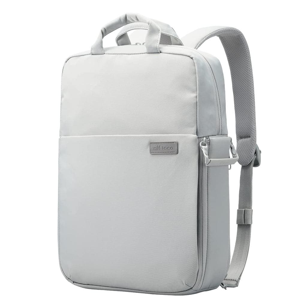 Mochila para PC ELECOM toco 3 em 1, ideal para uso profissional e casual, na cor cinza, tamanho M (BM-OF04GY2)