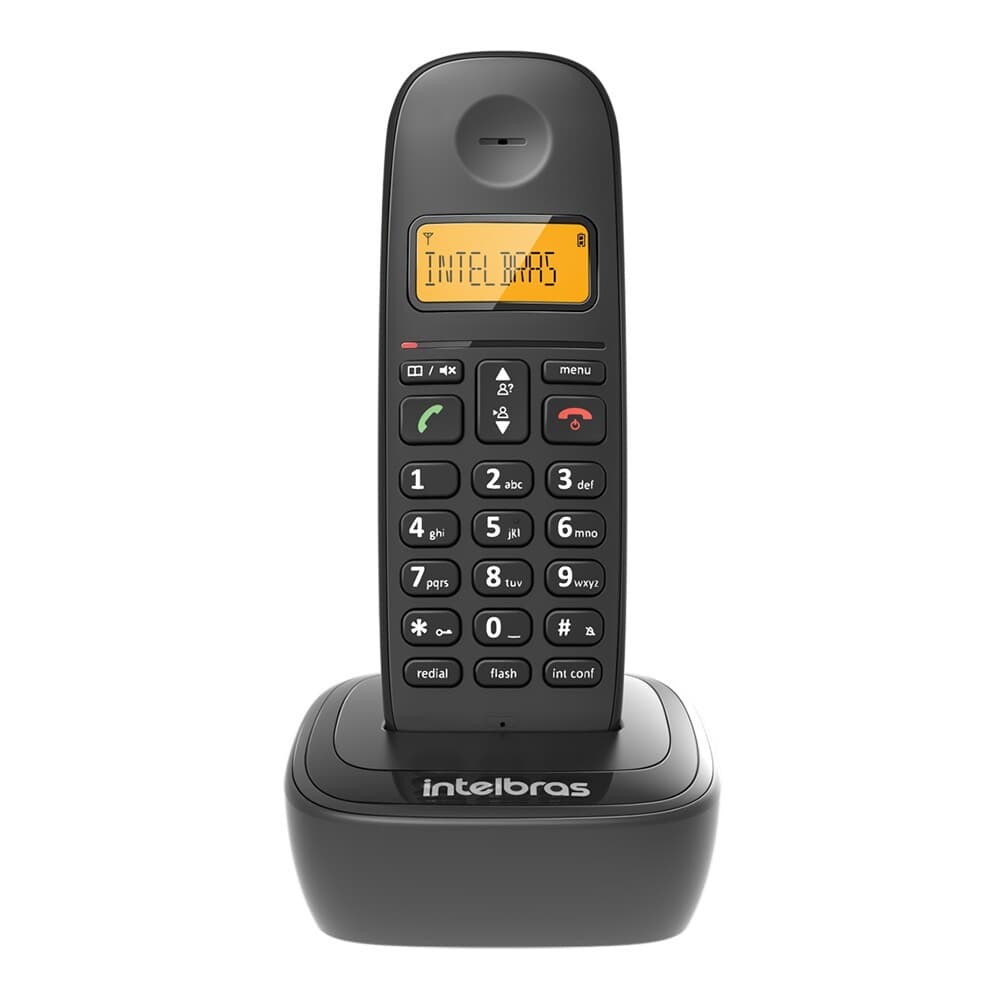 Telefone Sem Fio Intelbras Ts 2510 Id Preto 4122510 [F133]