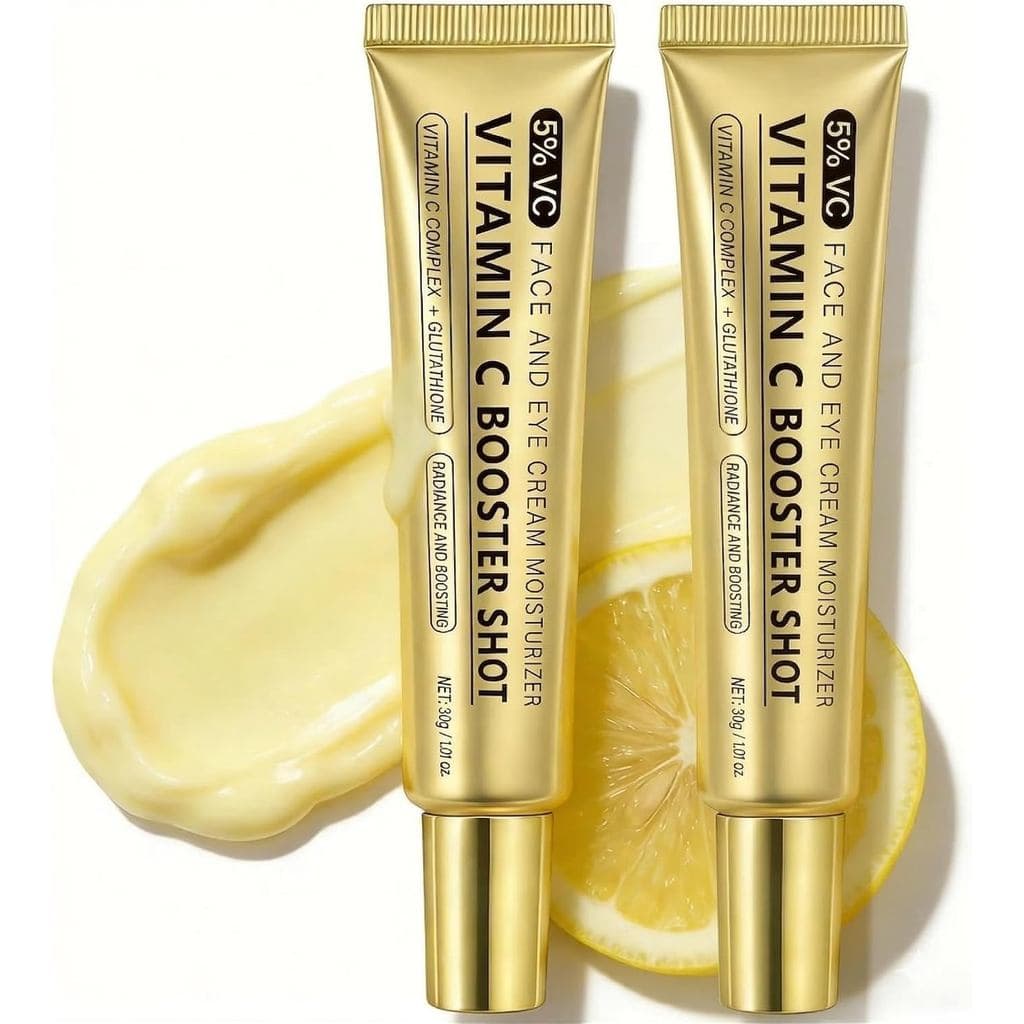 2 frascos de sérum intensificador de vitamina C, sérum de vitamina C para o rosto, niacinamida e vitamina E para tratame