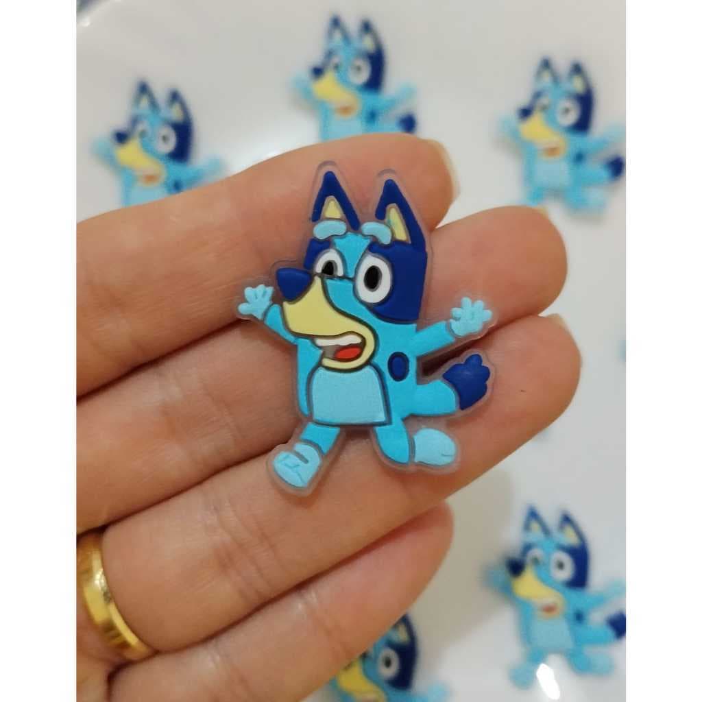 Aplique Emborrachado  Bluey 10 unidades
