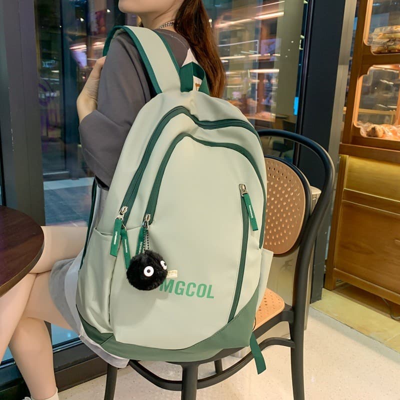 Estudantes do ensino médio mochila feminina estudantes do ensino médio grande capacidade 2026 novo estilo high school Pr