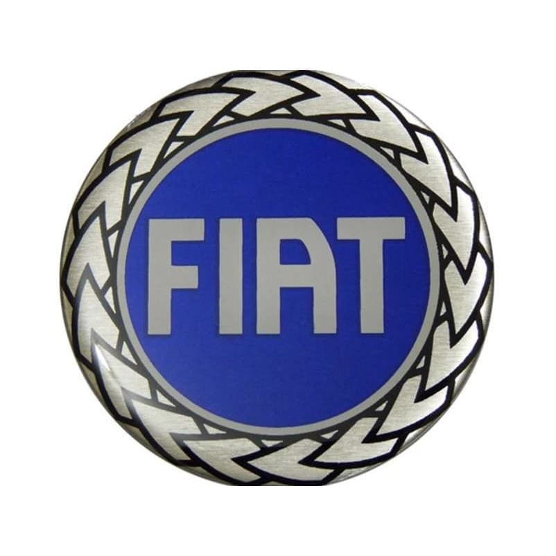 Emblema / Adesivos Chave Canivete Logo Fiat Azul 14 Mm