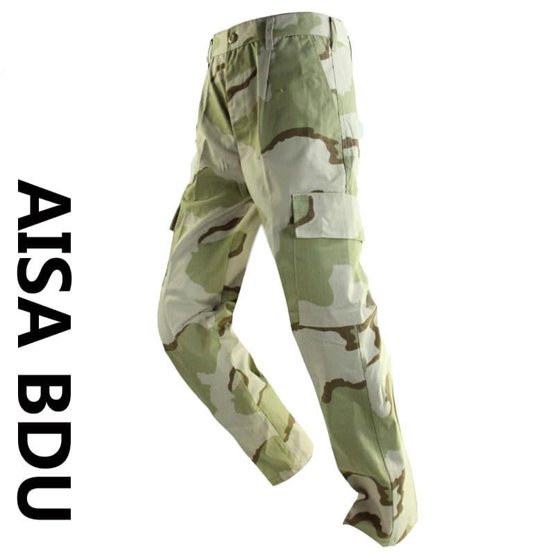 Heji rinoceronte versão asiática júnior Sansha BDU calças únicas militar fã calças macacão masculino versão simples Mate