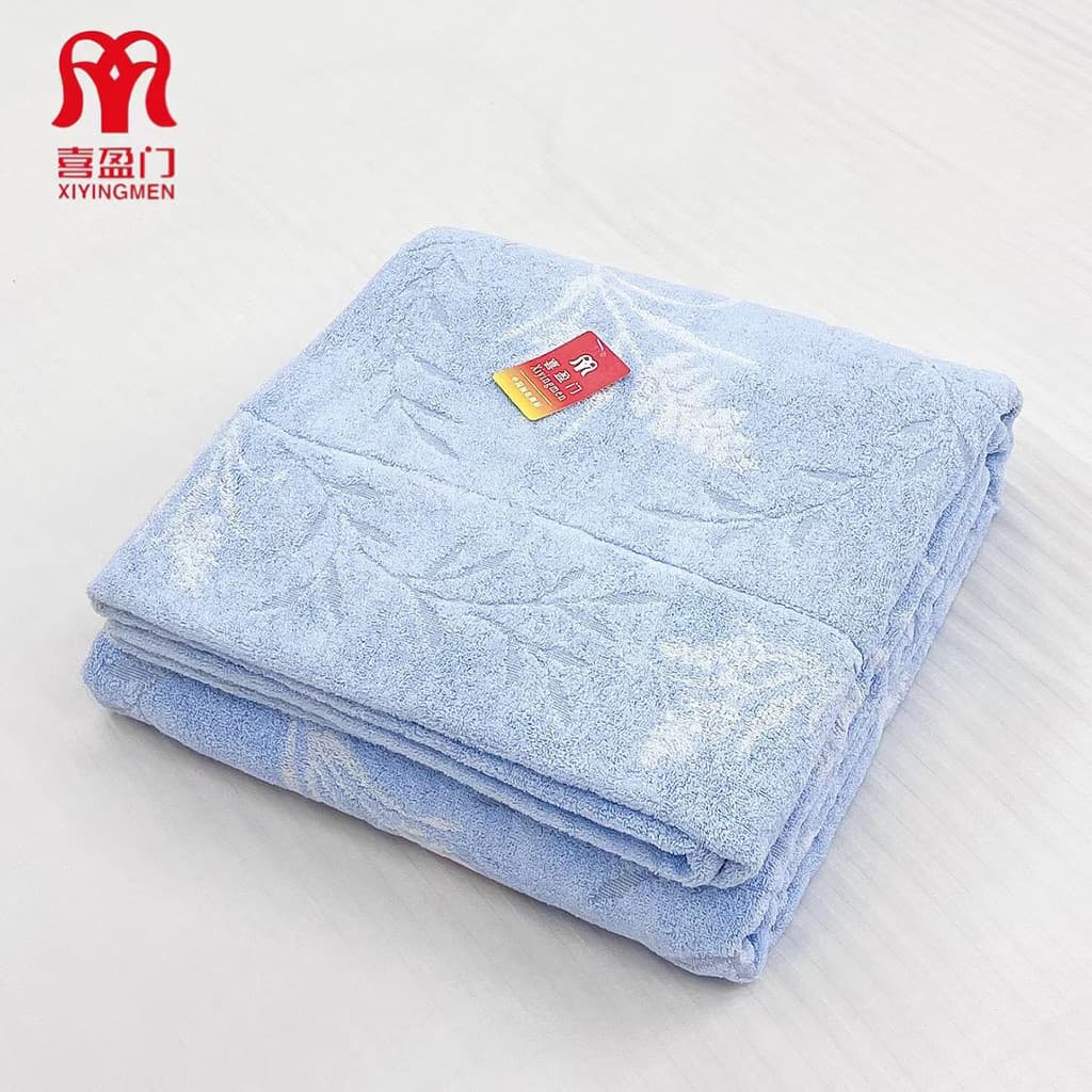 Xiyingmen toalha à moda antiga colcha de algodão puro único engrossado dupla face Terry Jacquard outono inverno toalha c