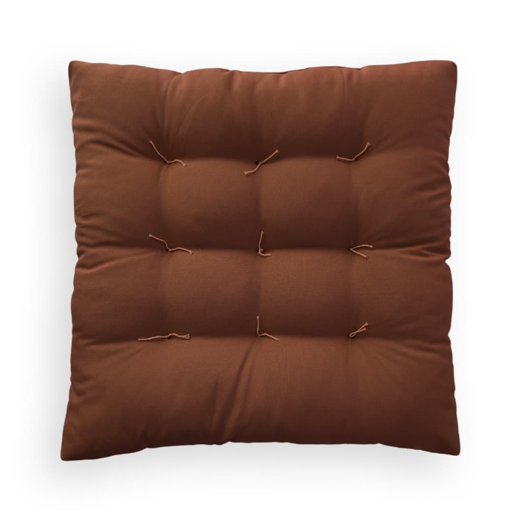 Assento de Cadeira Futon 50x50cm Almofada para Bancos Pallets Poltronas Cozinha Jantar Oxford Cores