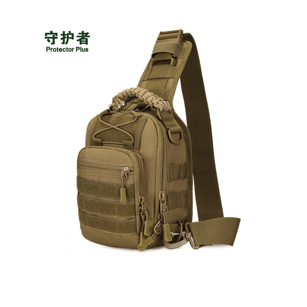 Bolsa de peito masculina, bolsa mensageiro de ombro, nova isca ao ar livre, mochila tática, corrida, multifuncional, bol