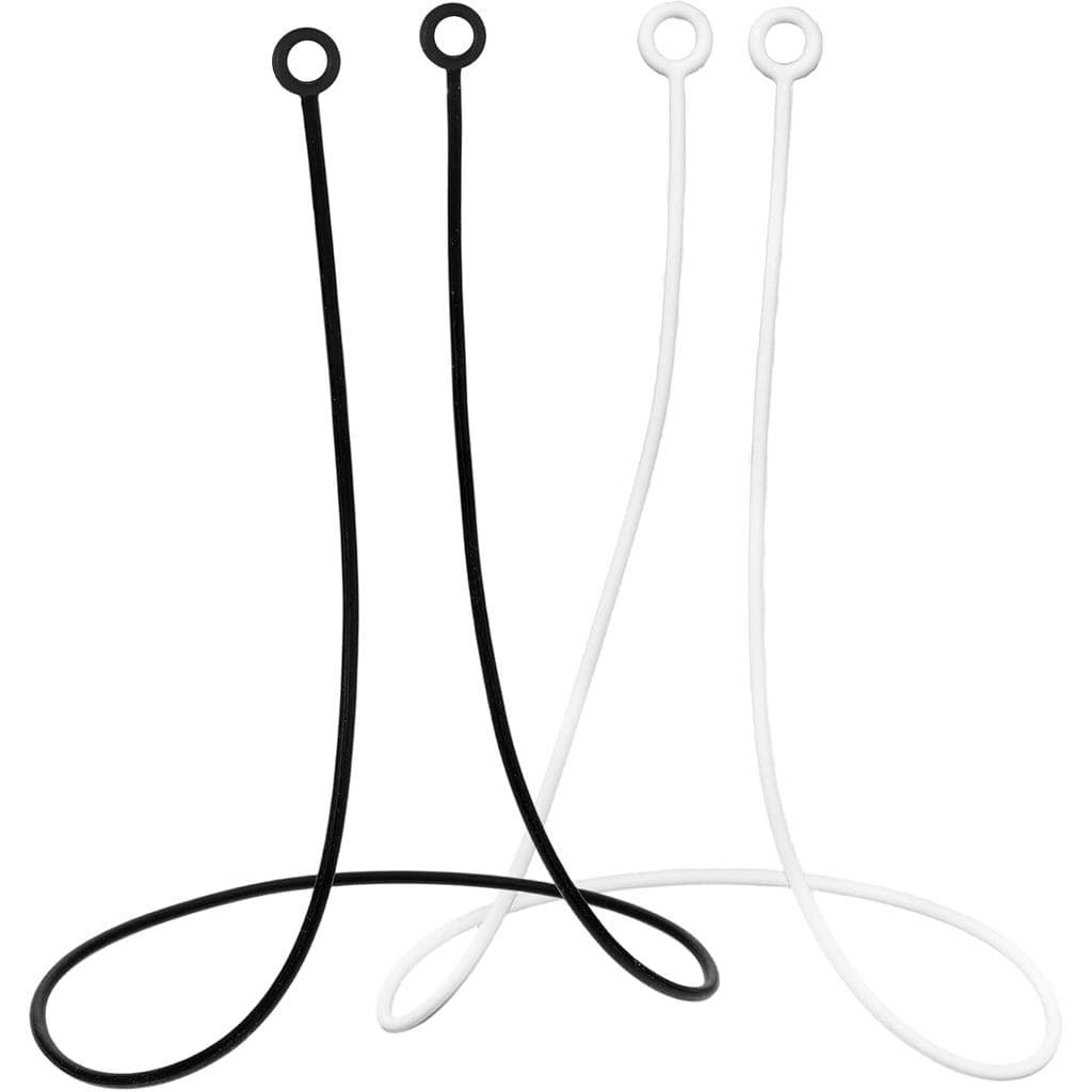 2 Cordões para Protetores Auriculares, Cordão de Segurança Anti-Perda em Silicone para a Maioria dos Protetores Auricula