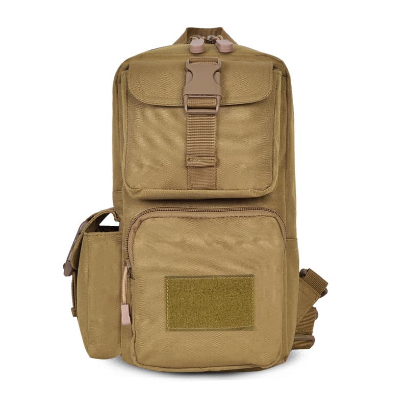 Bolsa de pesca com isca à prova d'água, novo estilo, bolsa de peito para homens e mulheres, camuflagem ao ar livre, mult
